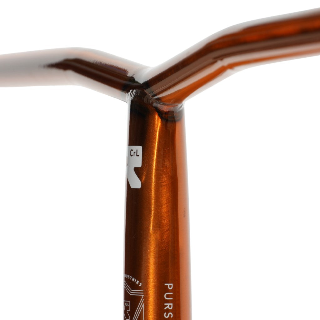 Root Industries ChromoLite Y Bar — Burnt Orange weld detail