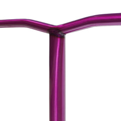 Root Industries ChromoLite Y Bar — Burnt Purple weld detail